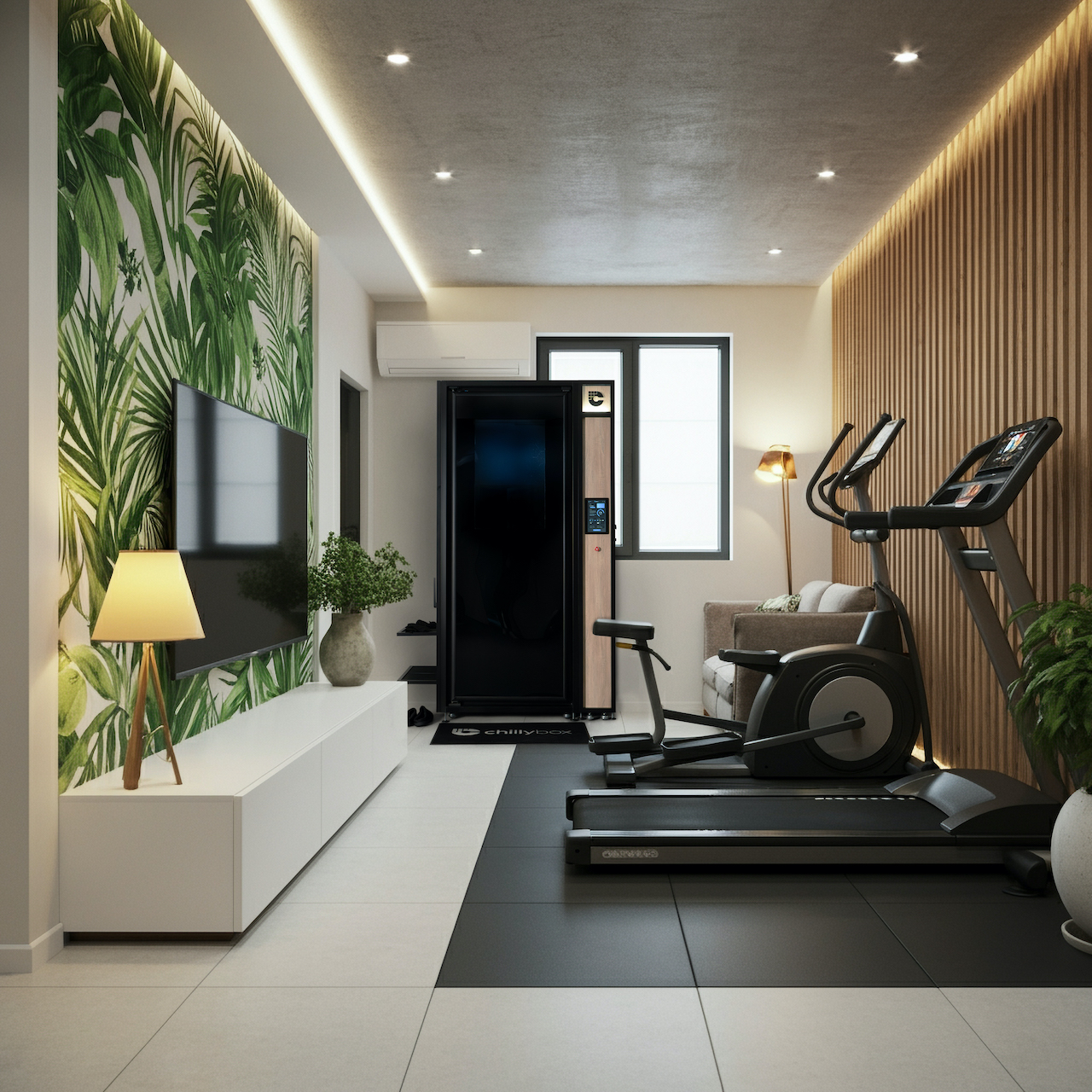 Domestic Cryotherapy Chamber installed