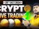 Live Trading ||  Crypto Trading | BTC , ETH | 25 OCT - #btc #xauusd |