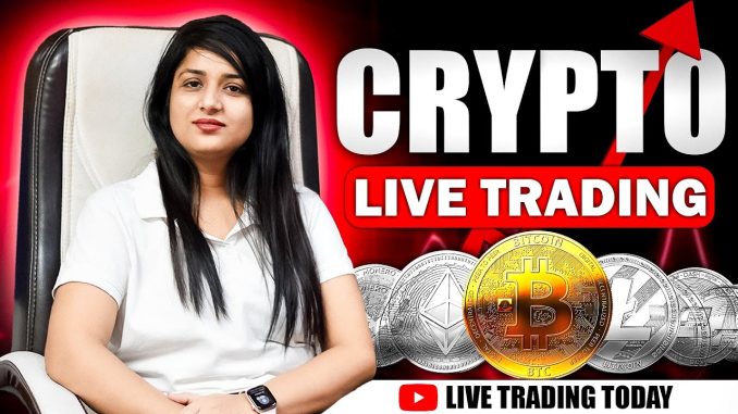 01 JAN Crypto live trading , bitcoin live trading #deltaexchange #btc #cryptolivetrading #trading