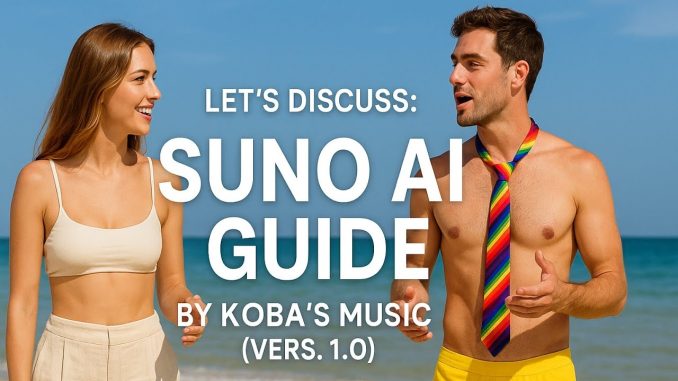 Let's Discuss: Suno AI Guide by "Koba's Music" (Vers. 1.0)
