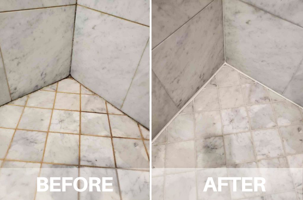 Before and after pics templates 6 tile & grout cleaning