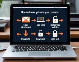 hoe komt malware op mijn computer CTHB