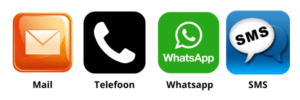 Telefoon-mail-whatsapp-sms