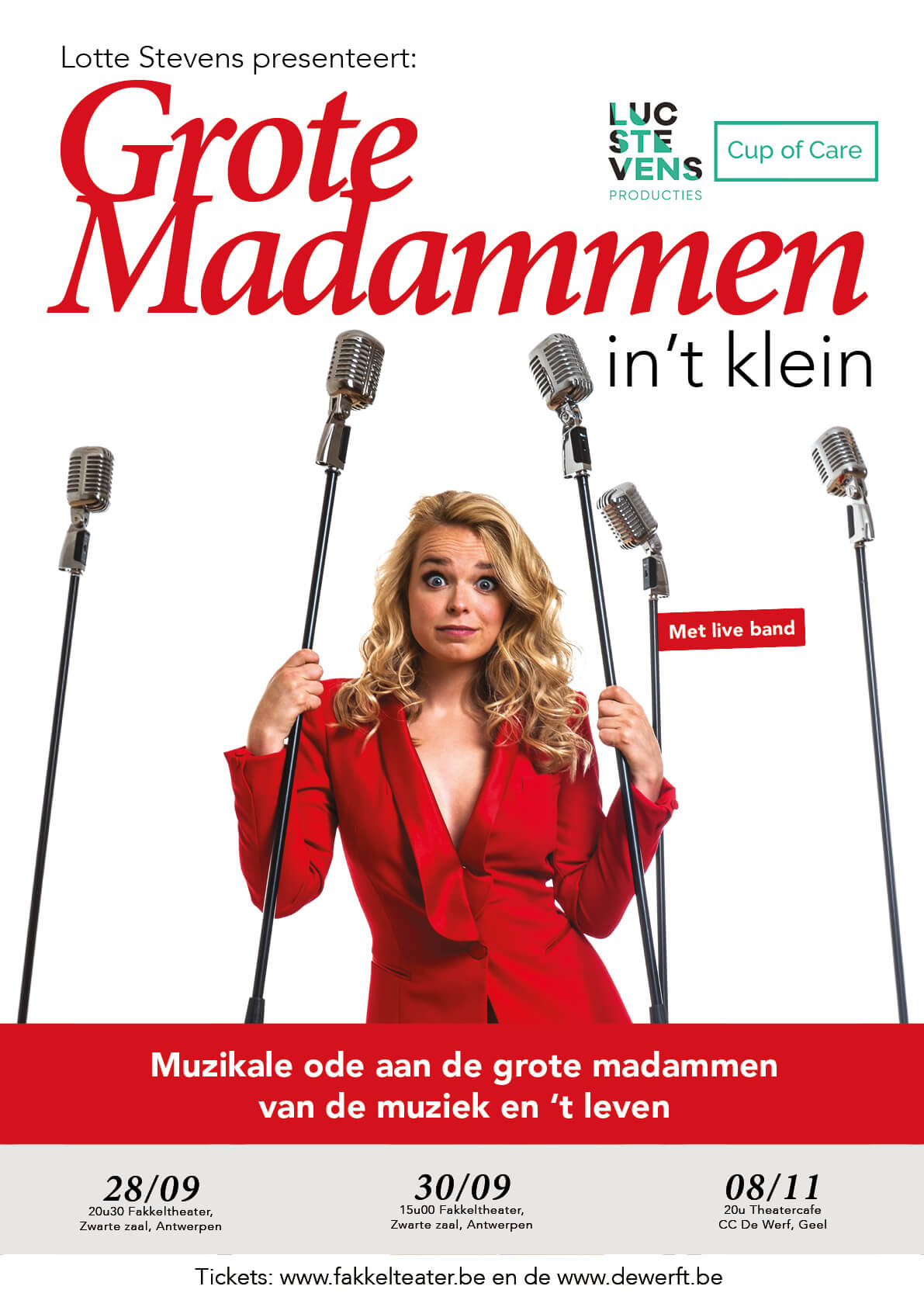 Grote Madammen in't kleinaffiche