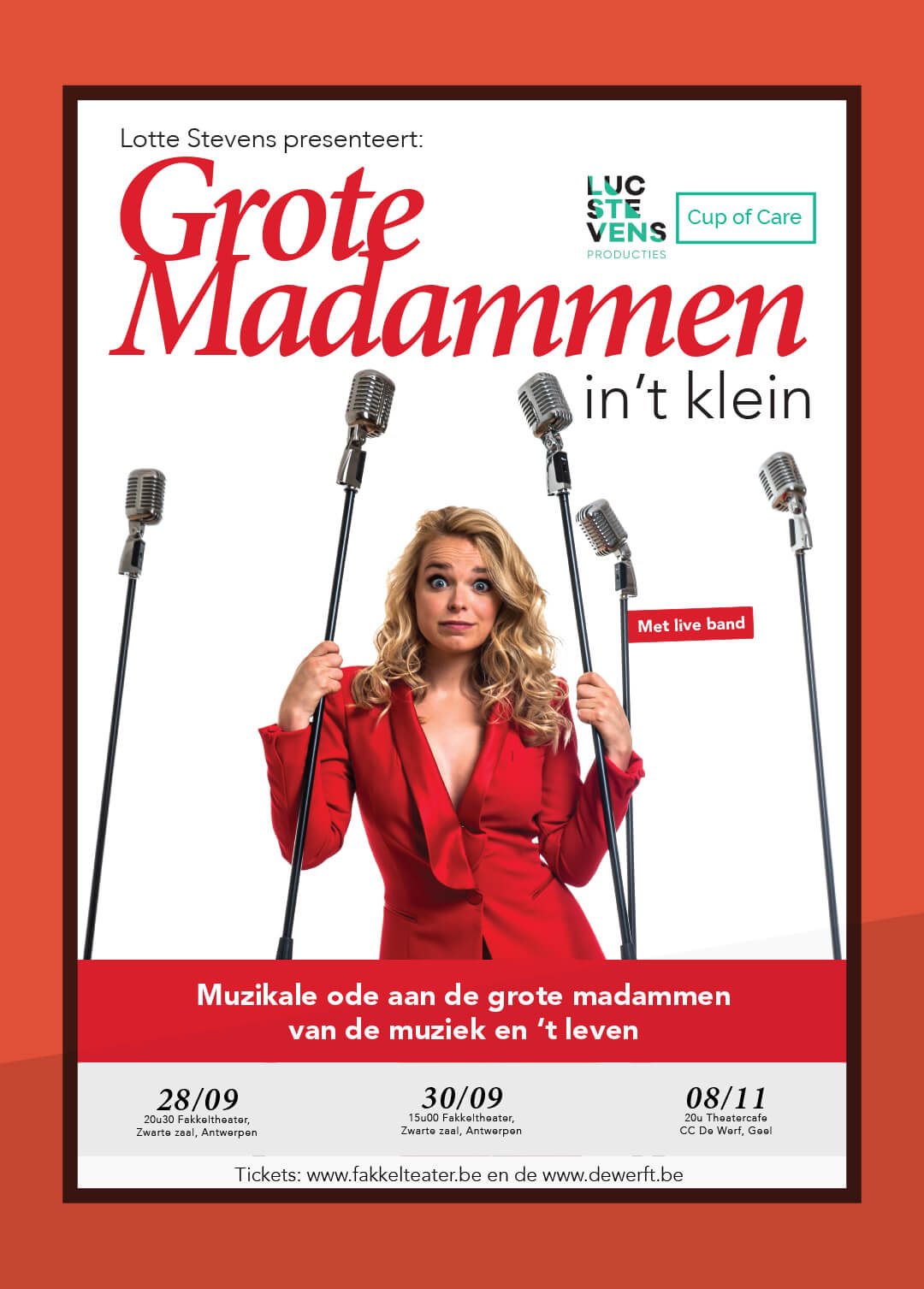 Grote Madammen in't kleinaffiche