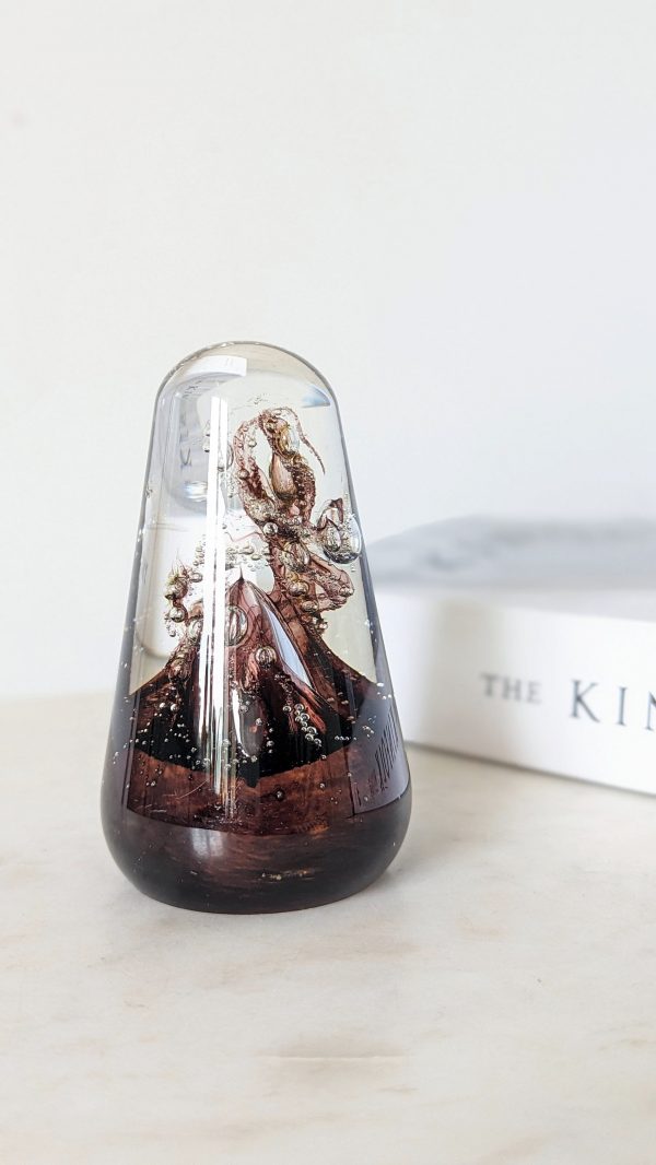 Vintage Caithness Colin Terris Nova Glass Paperweight - Image 2