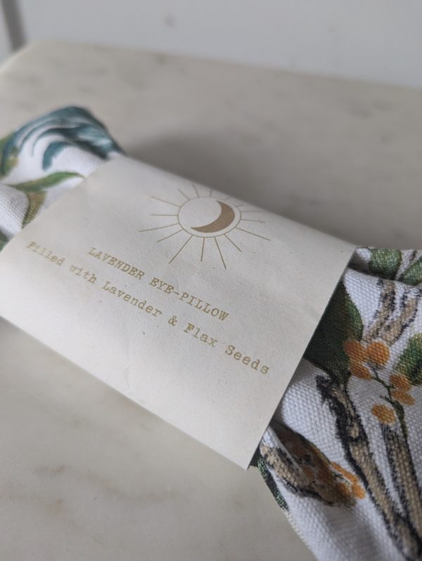 Natural Lavender and Flax Seed Eye Pillow - Image 3
