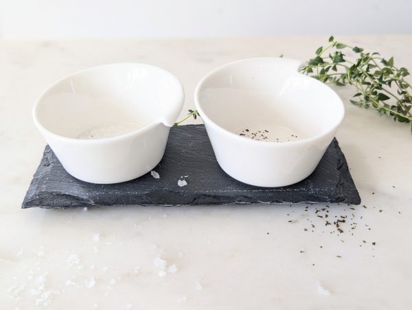 Arthur Price Kitchen Salt and Pepper Pinch Pots and Slate Tray - Image 5