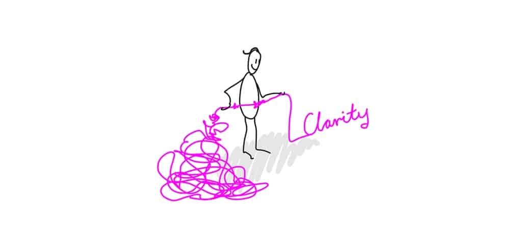 Clarity is key to success.
