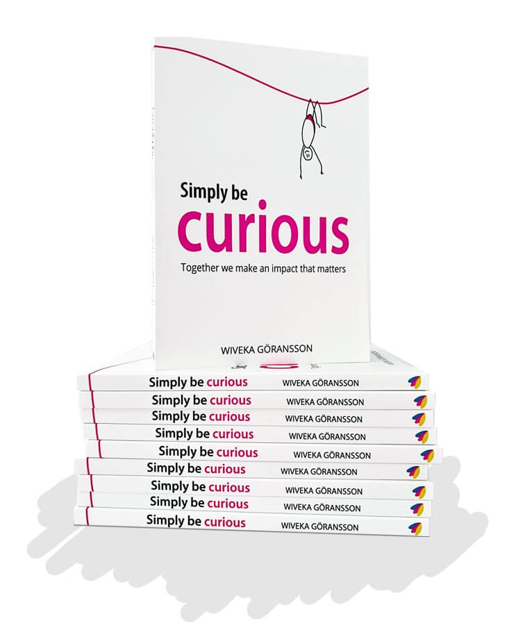 Simply be curious book