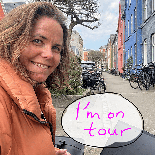I'm on tour.
