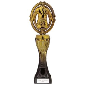 Maverick Heavyweight Martial Arts Award Black & Gold 230mm