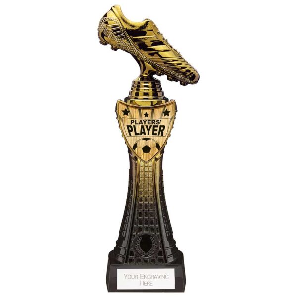 Fusion Viper Boot Players Player Black & Gold 295mm