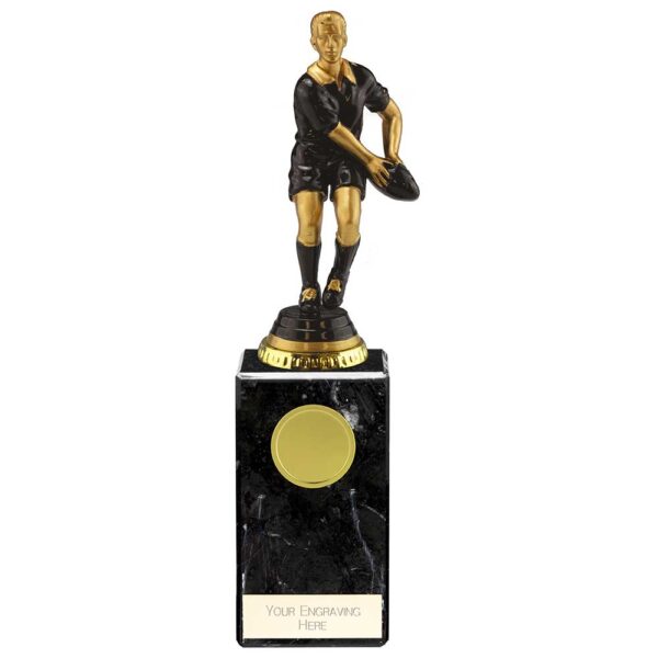 Cyclone Rugby Player Male Black & Gold 235mm