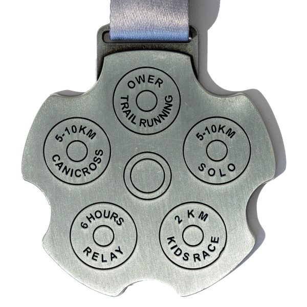 200 90mm x 3mm Non Enamel Custom Medals - Image 2