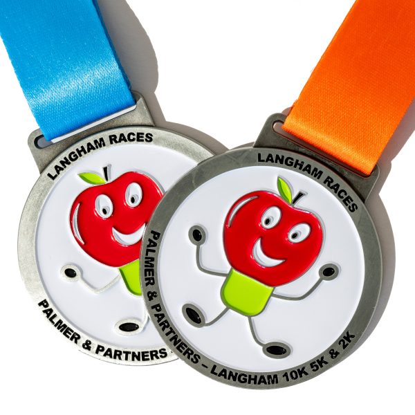 300 50mm x 3mm Custom Running Events Medals Full Colour Enamel - Image 6