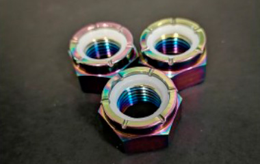 ex Nylon Insert Lock Nuts Rainbow