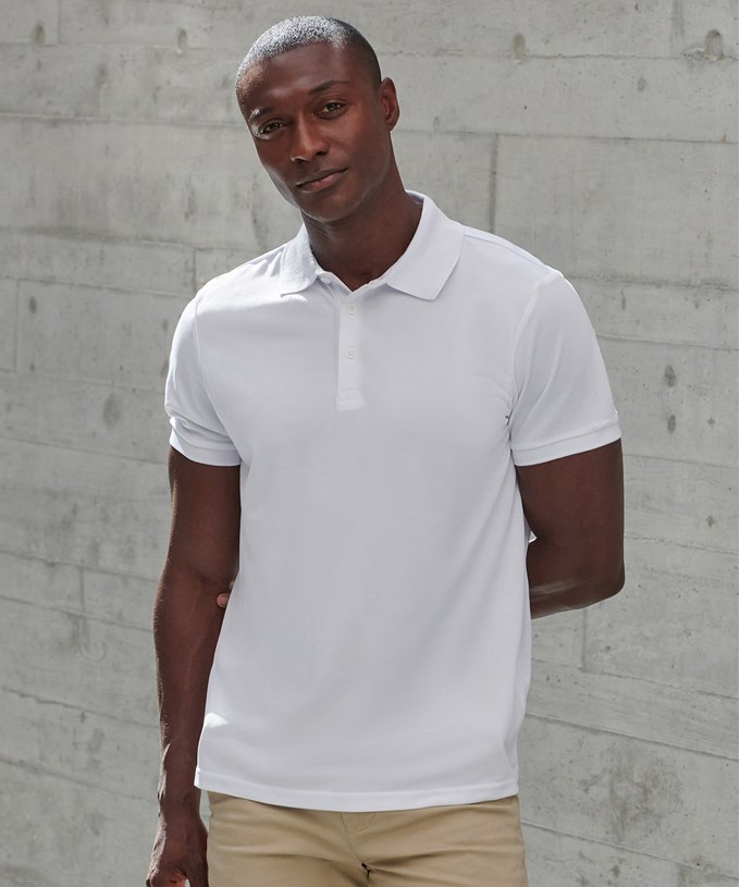 Recycled polyester polo shirt - Image 2