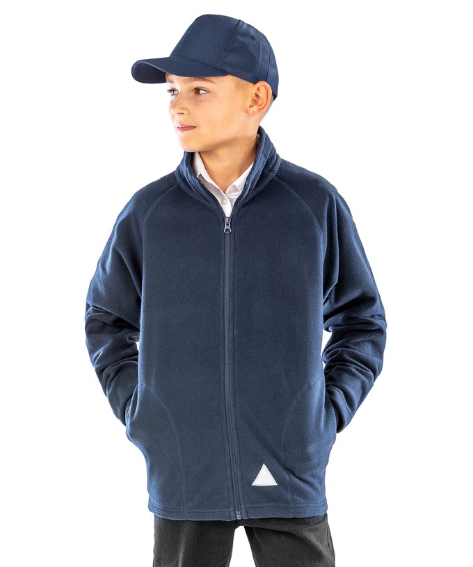 Core junior microfleece jacket - Image 2