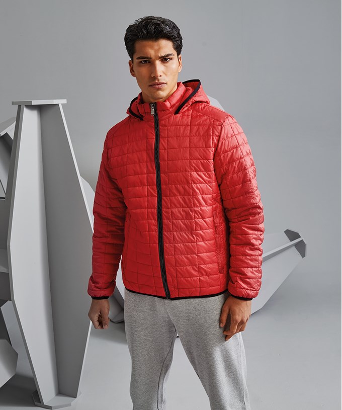 Honeycomb hooded jacket - Image 2