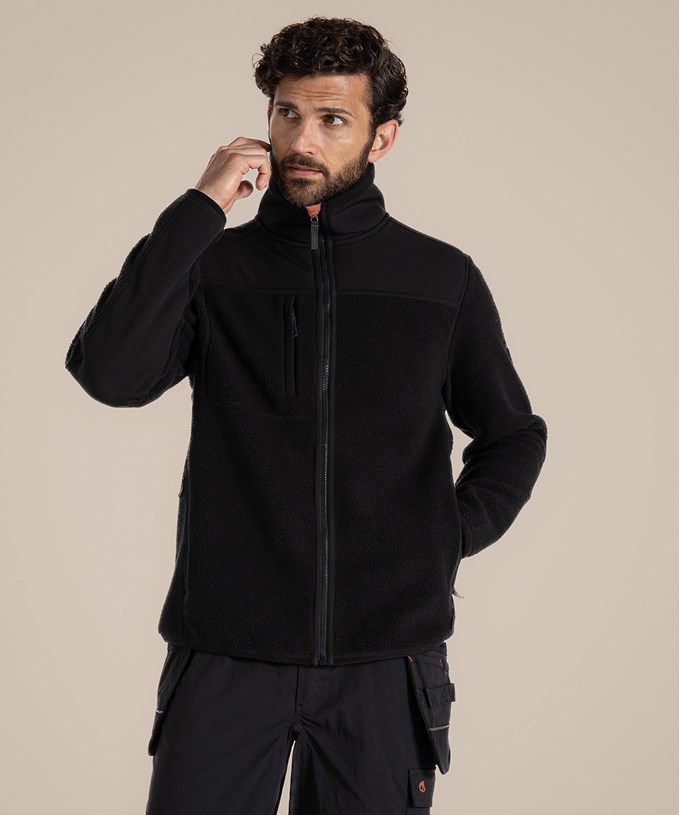 Morley fleece workwear jacket - Image 7