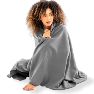 Recycled fleece blanket