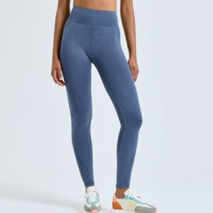 Women's TriDri® seamless '3D fit' multi-sport denim look leggings