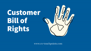 Customer bill of rights