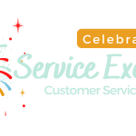 Customer Service week 2022 theme Logo 700x300 En White