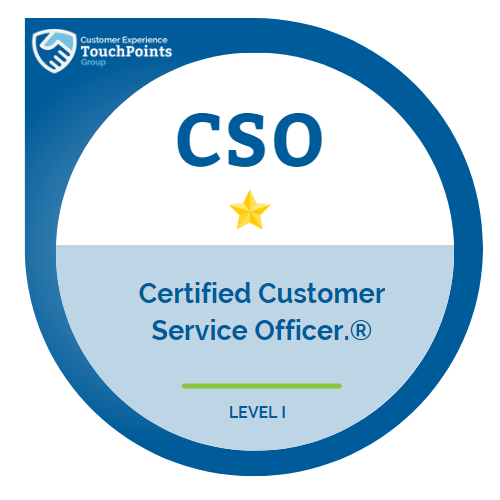 Certified Customer Service Officer Badge