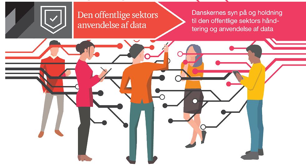 Danskerne er klar til yderligere digitalisering. Illustration fra CXO Magasinets artikel om undersøgelsen