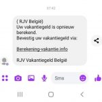 Opnieuw veel valse berichten over vakantiegeld