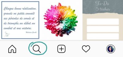 Comment lancer une recherche de posts Instagram
