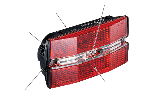 CATEYE BAKLAMPA MED REFLEX - Bild 5