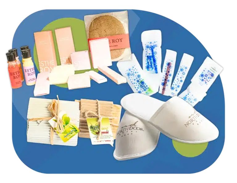 cyn branding hotel products branded soaps shampoo healt care slippers CYN BRANDING