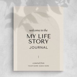 Life Story Journal Template