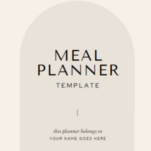 meal planner