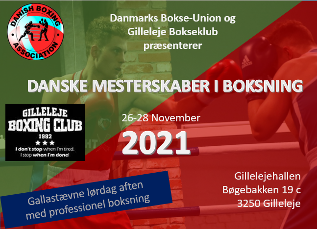 Danske mesterskaber i Boksning, Gilleleje 2021