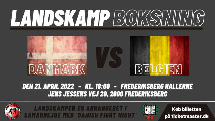 Pressemeddelelse – Mini Landskamp ved ‘Danish Fight Night’ boksegalla