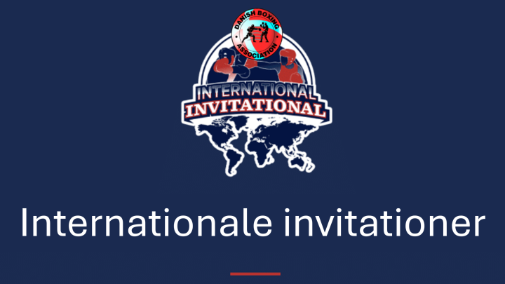 Der er nye, internationale invitationer.