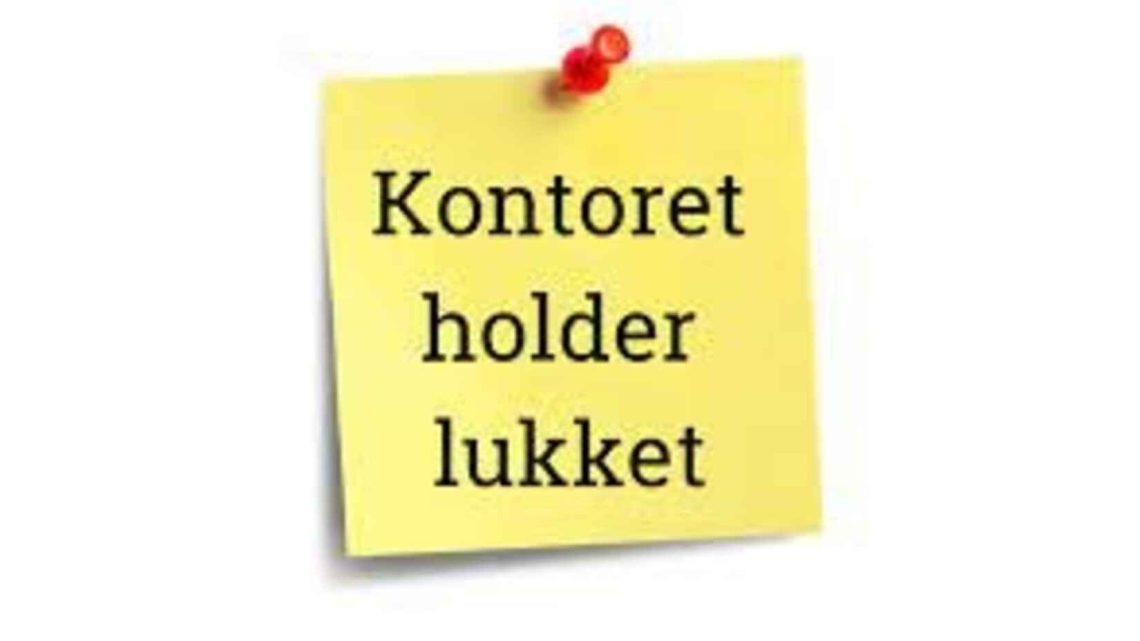 DaBUs administration holder ferielukket DaBUs administration holder ferielukket