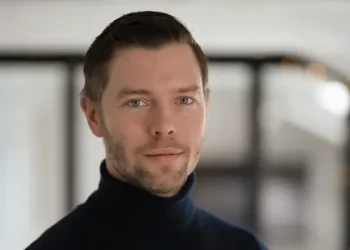Carl-Magnus Fernqvist, VD på Gritify. Fotograf: Tomas Enqvist.