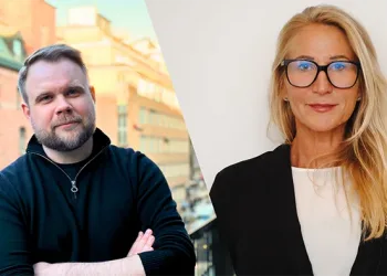 Anders Clarin och Maria Lallerman.