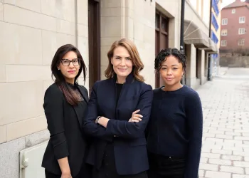 Erika Rydgren, Haffsa Rizwani och Sarah Jabar