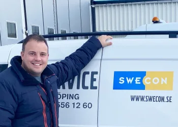 John Svensson, platschef på Swecon i Linköping