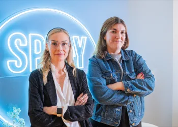 Pauline Valter och Fredrika Fry.