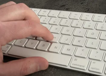 Tangentbord på kontor