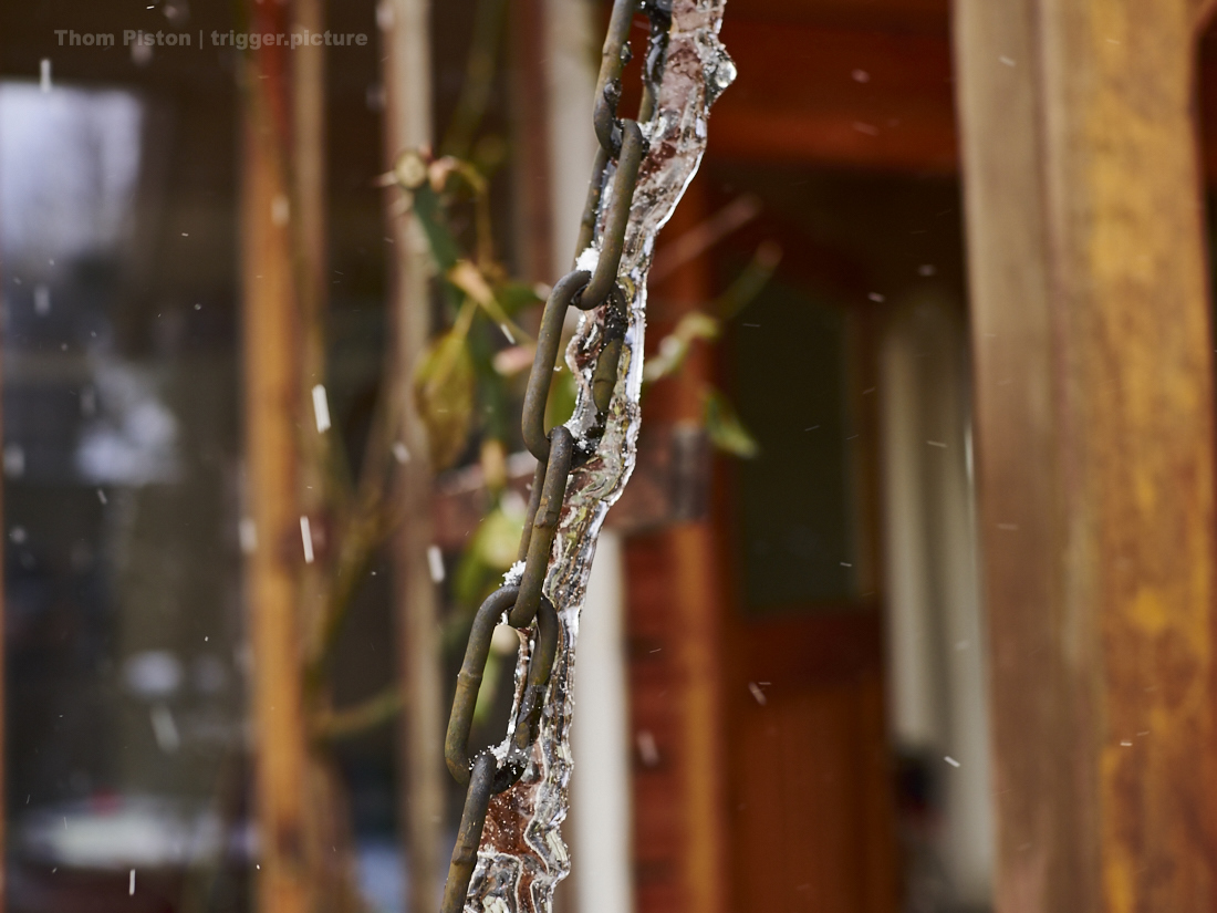 …heute der erste Tag diesen Winter im Dakota wo der Schnee liegen bleibt