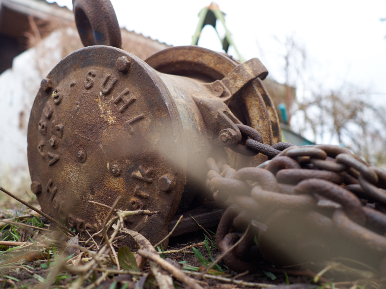 DIY… was man mit einem Flaschenzug schafft