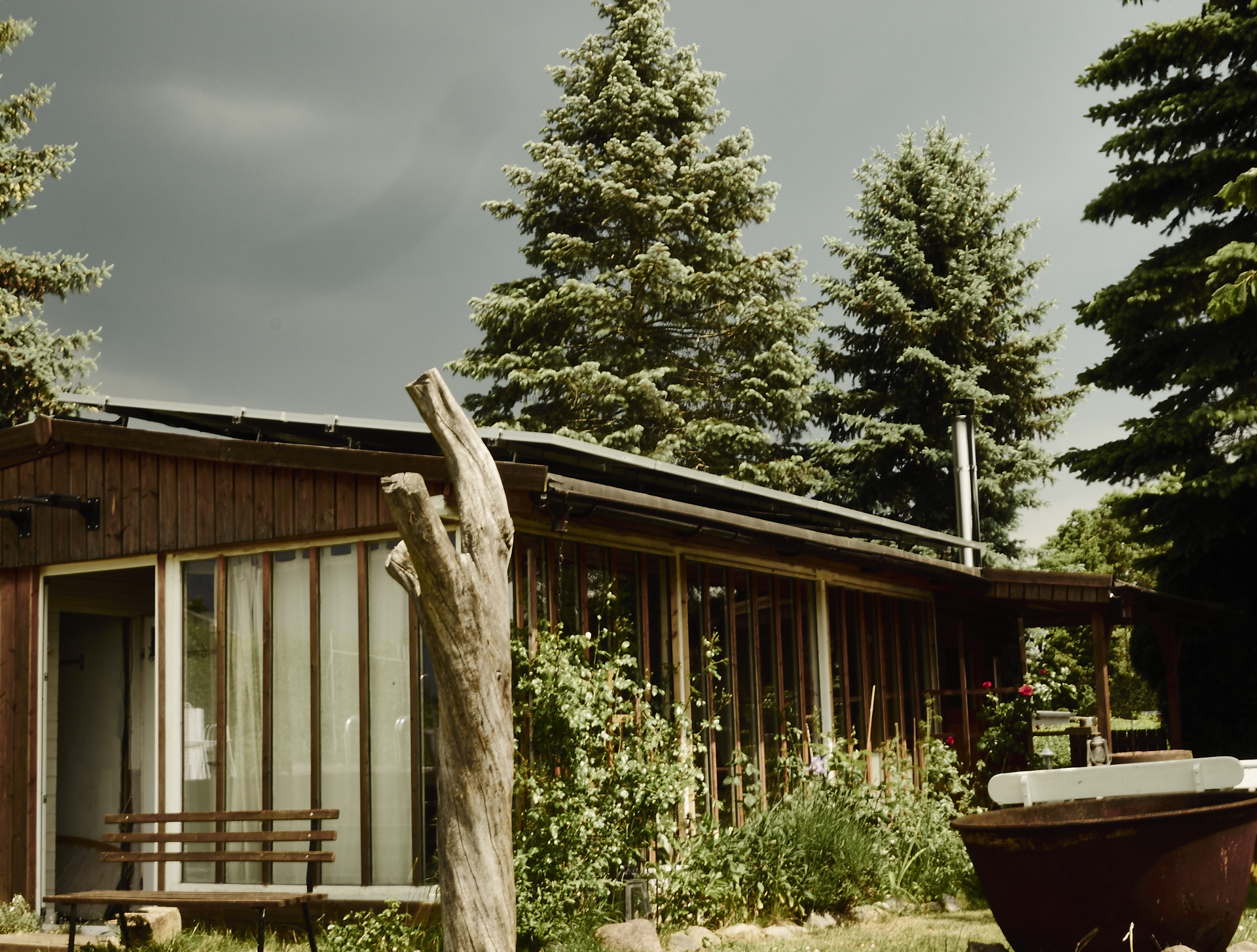 Dakota Home vor dem unwetter